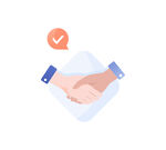 握手合作成功图标