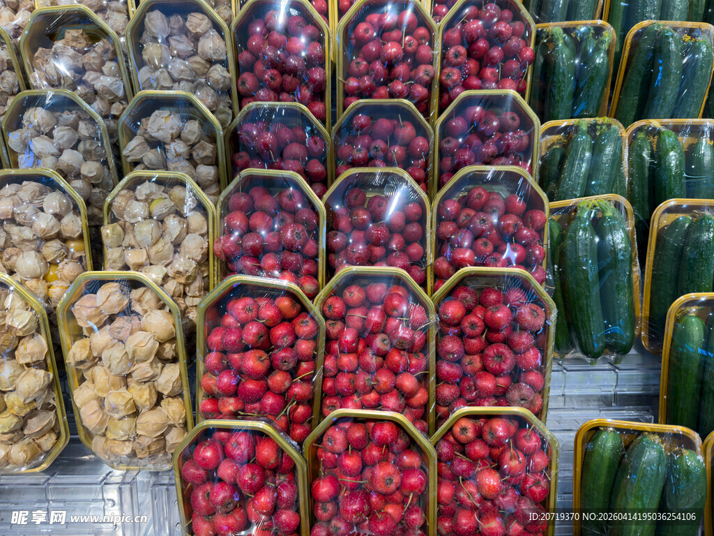 水果店里的水果