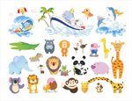 卡通小动物集合