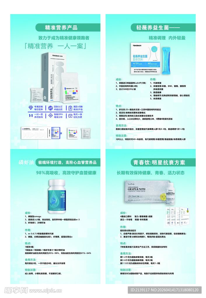 科技产品信息展示