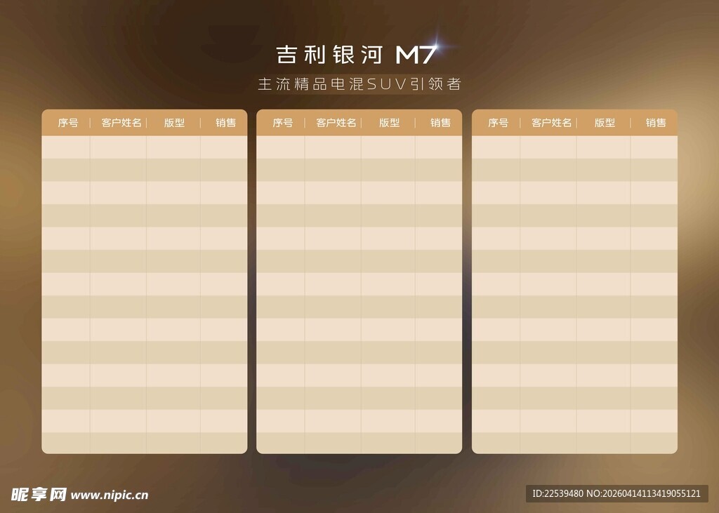 预售订车风云榜