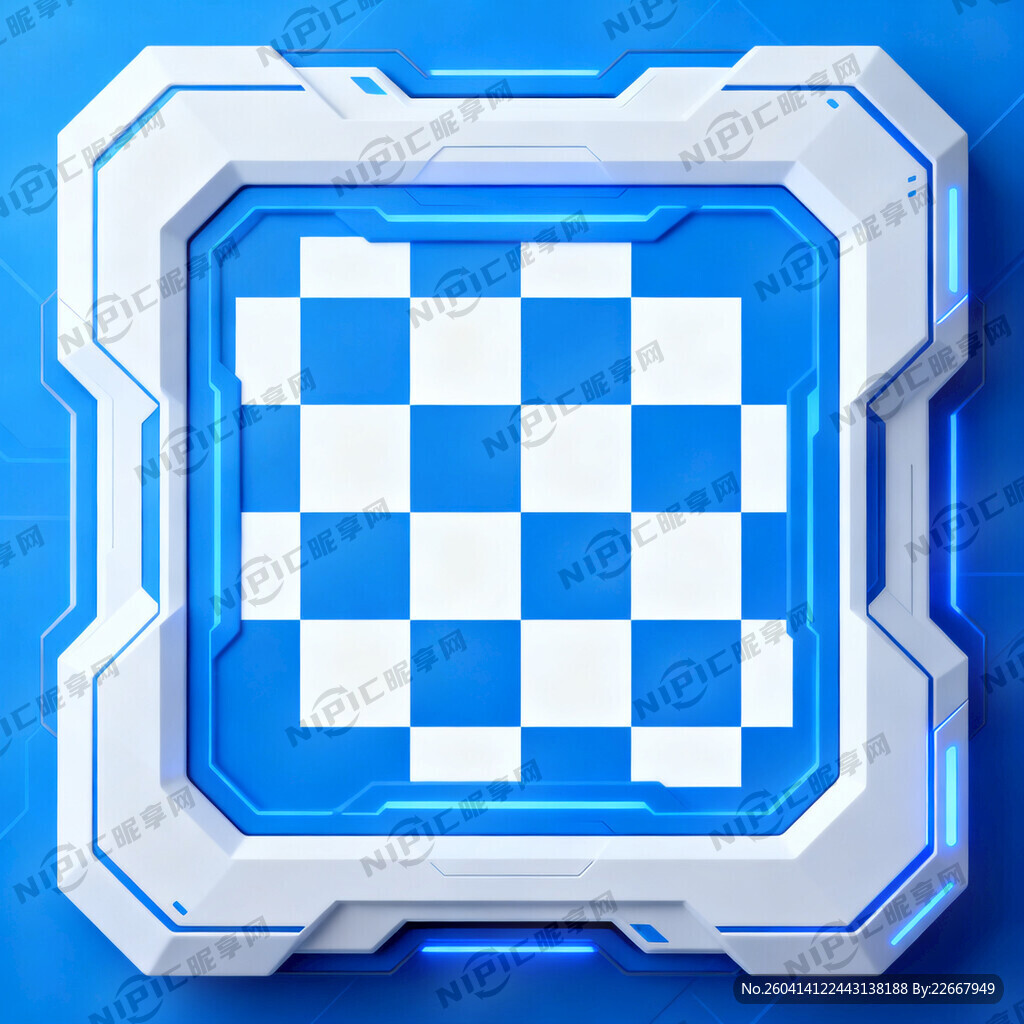 科技感电竞包装平面图