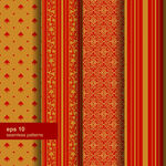 多彩传统花纹图案背景