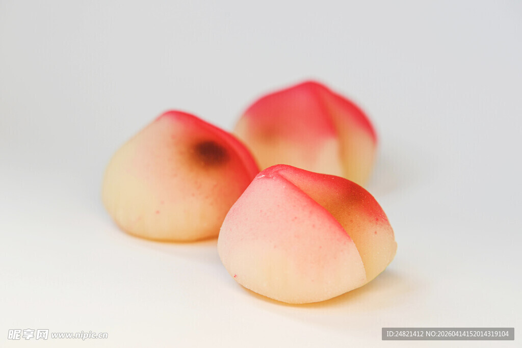 仿真水蜜桃点心