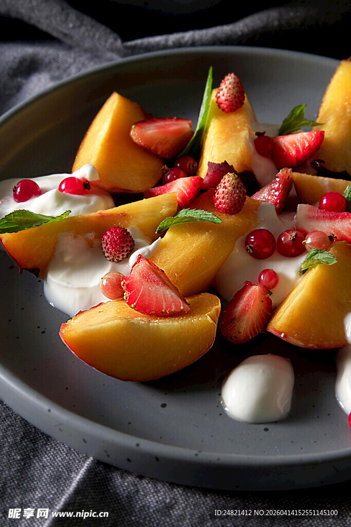 美味水果拼盘甜点