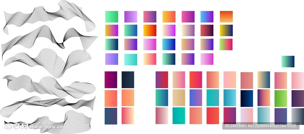 多彩色卡与白色纹理背景