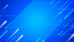 蓝色科技风线条背景图