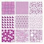 几何图案纹理花纹花边集合