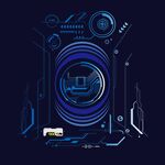 科技风图案设计 抽象线条背景