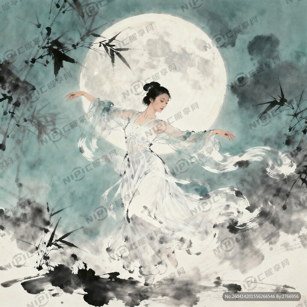 中式风格起舞弄清影