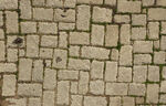 石砖铺就的地面纹理