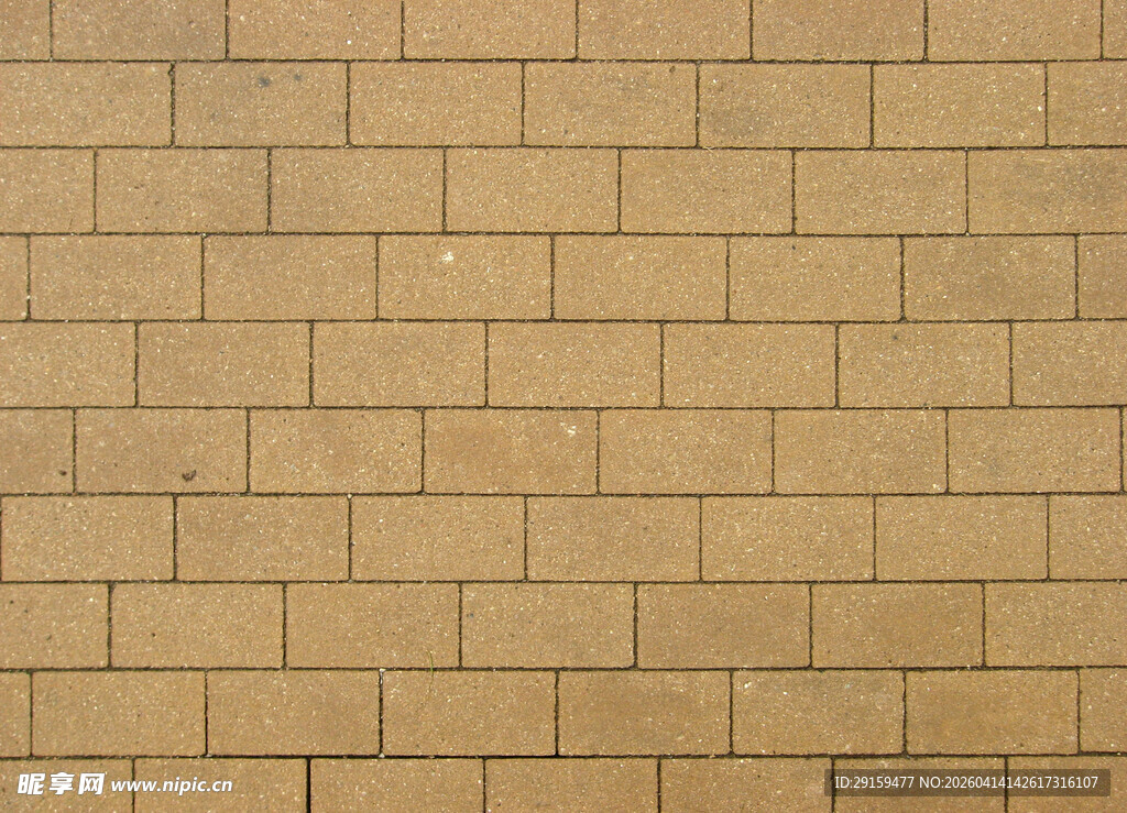 米色砖墙纹理特写