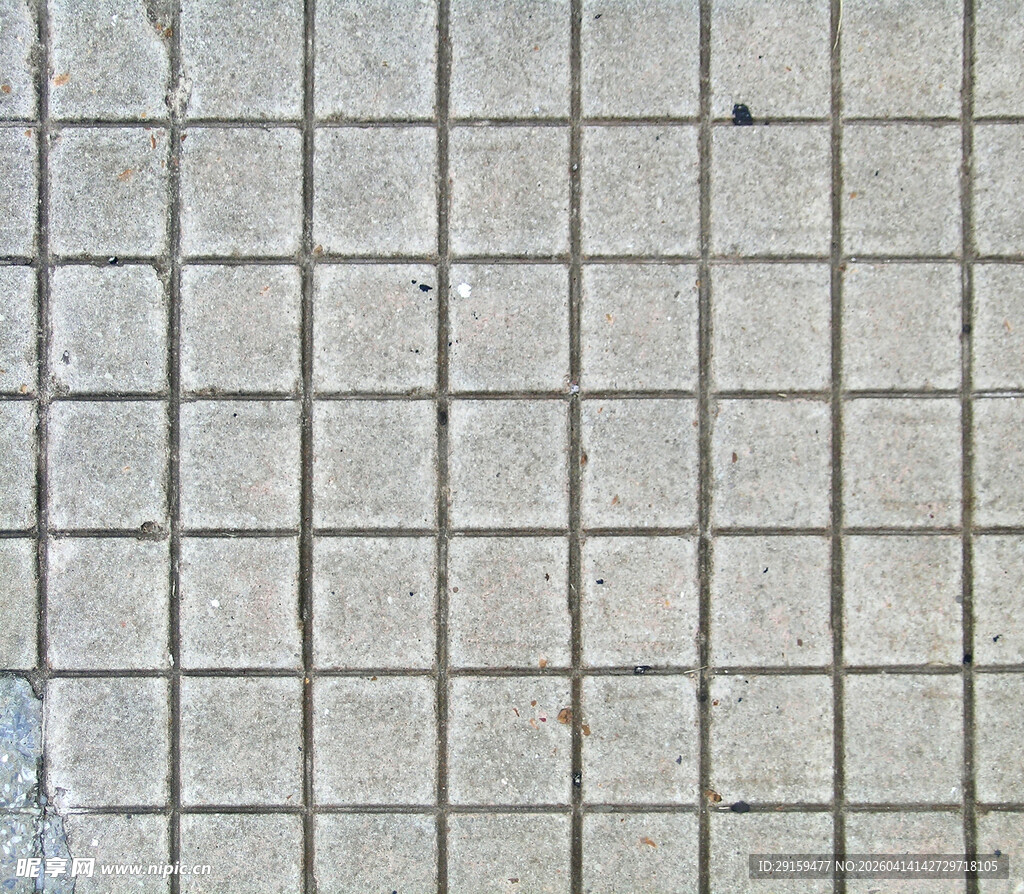 浅灰色方形瓷砖墙面纹理