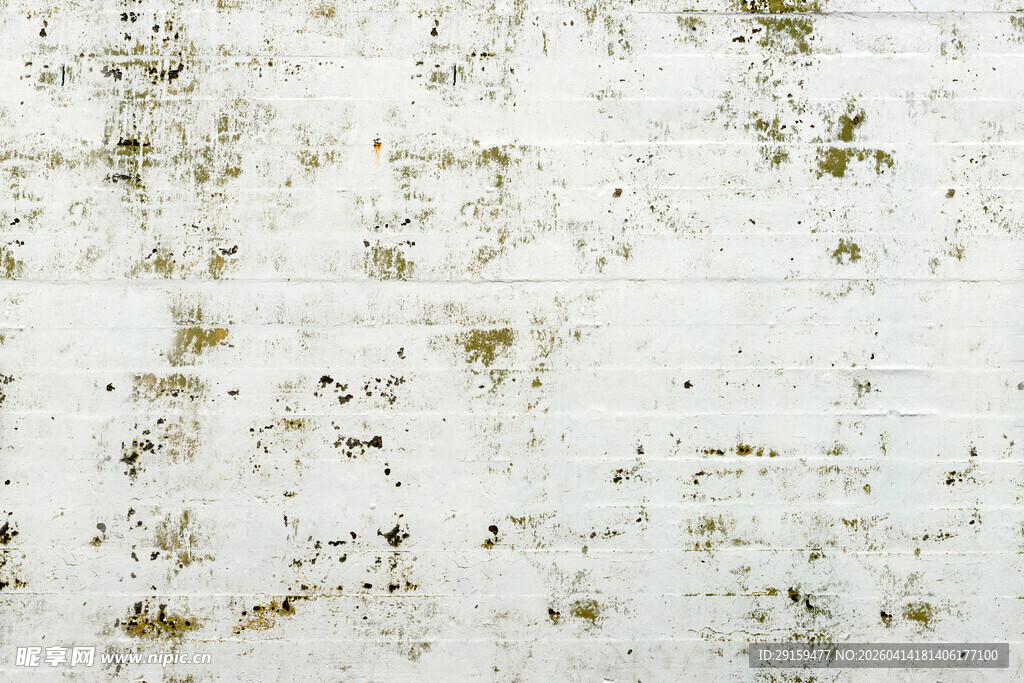 斑驳白墙纹理背景图