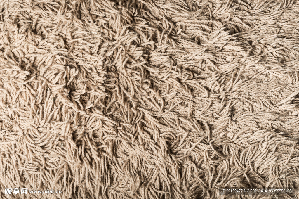 浅棕色毛绒面料纹理