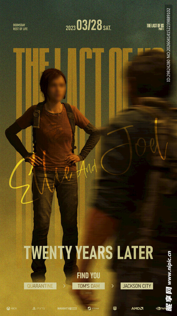 最后生还者人物海报