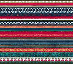 多彩民族风条纹图案
