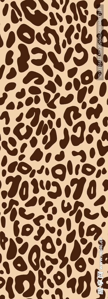 豹纹图案背景纹理