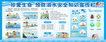 珍爱生命预防溺水安全知识宣传栏