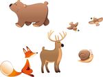 森林小动物集合