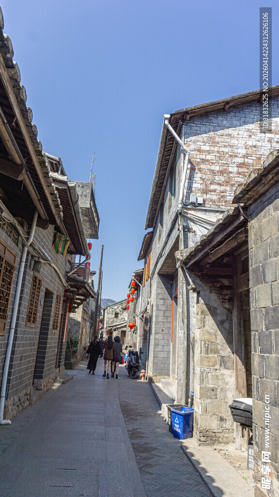 古街小巷的宁静风情