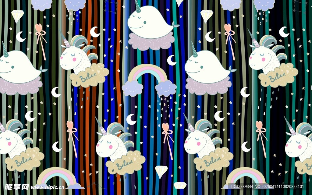 多彩风铃悬挂装饰场景