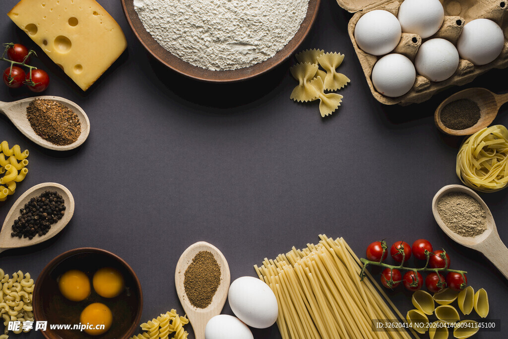 多样面食食材大集合