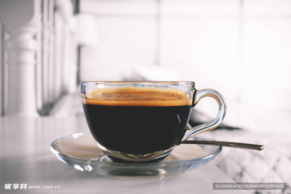 一杯香浓黑咖啡