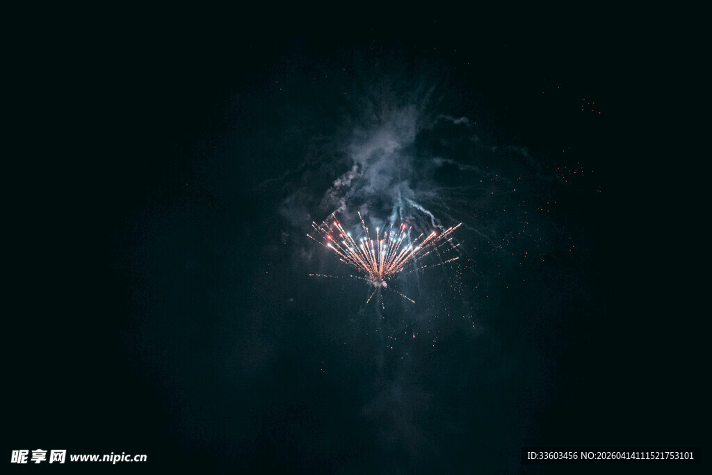 神秘发光幻影能量场景