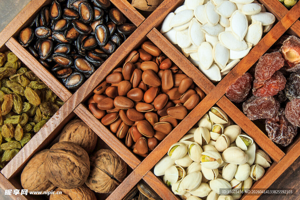 多样坚果干果大集合