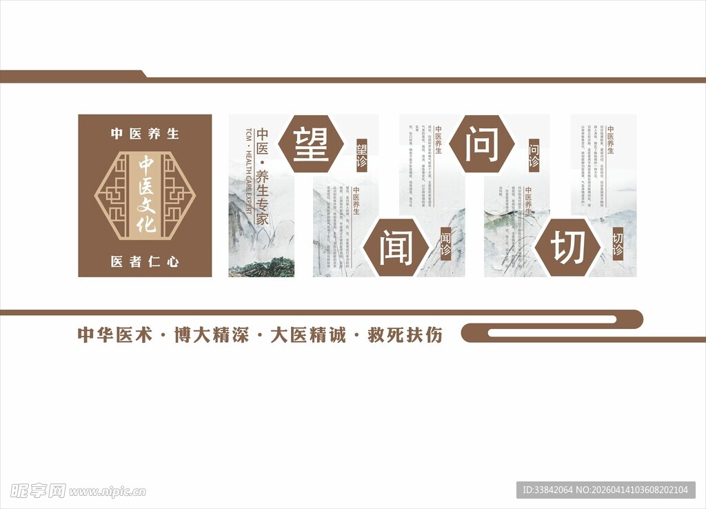 中医养生专家文化墙