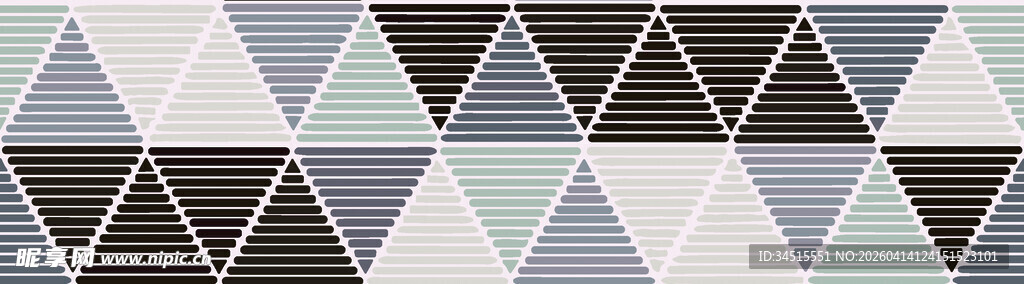 几何三角拼接图案背景