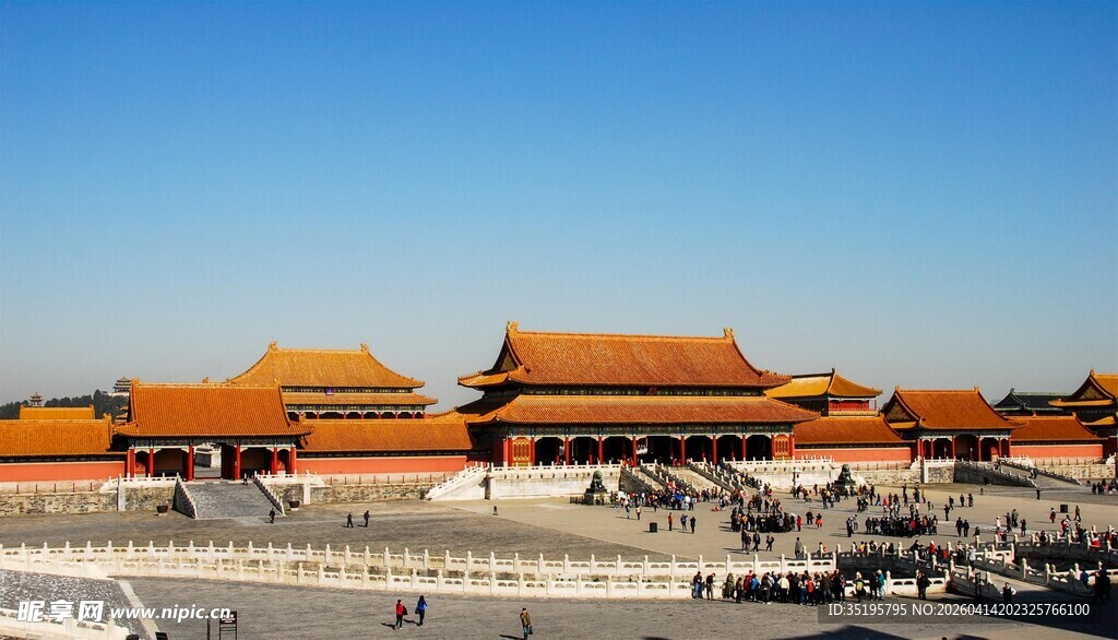 故宫壮丽宫殿景观