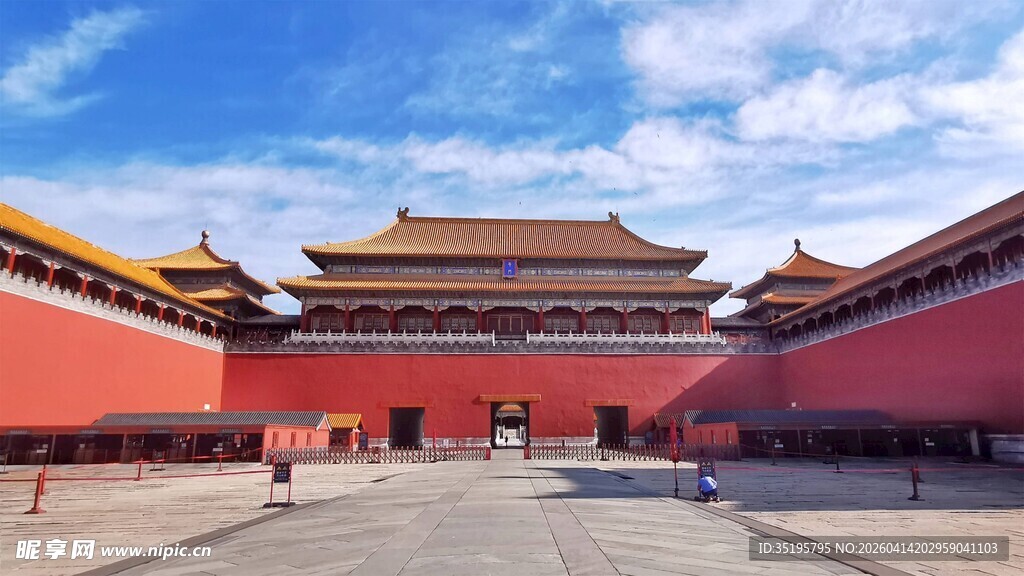 故宫宫门美景