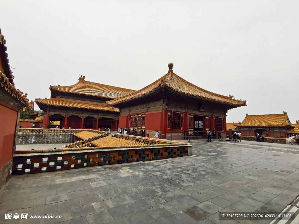 故宫古建筑群的壮丽景观