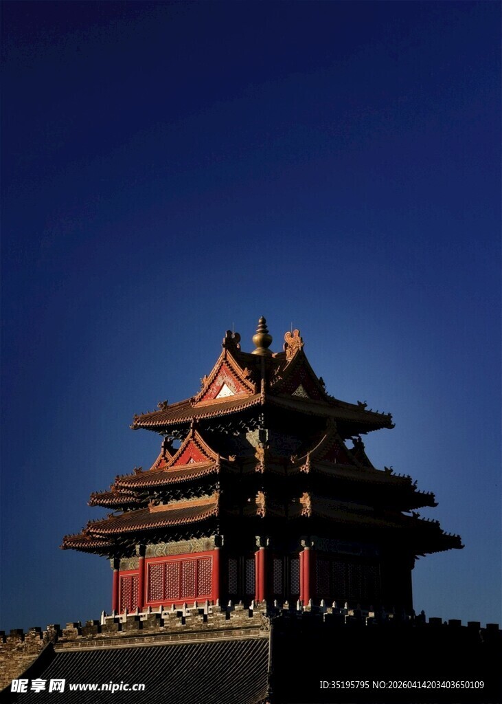 故宫角楼夜景