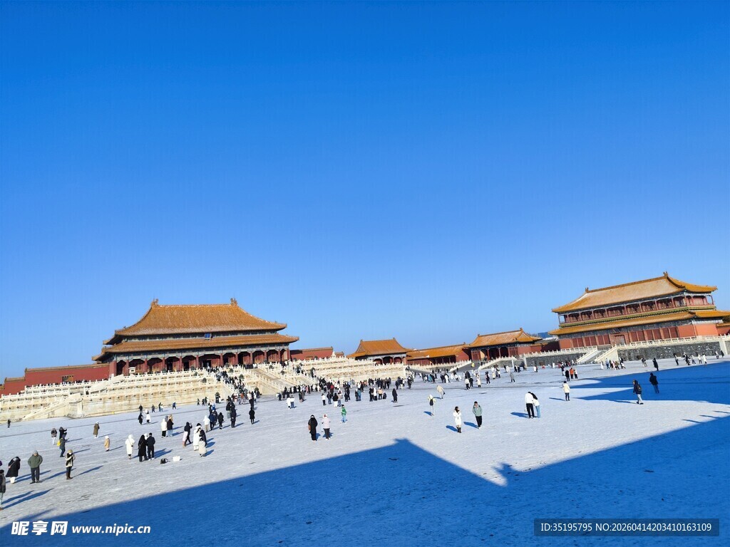 故宫广场景象
