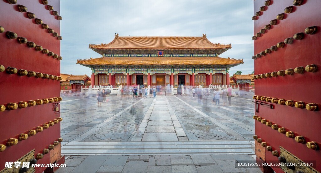 故宫太和殿壮丽景观