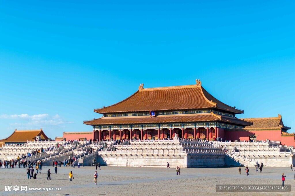 故宫太和殿壮丽景观