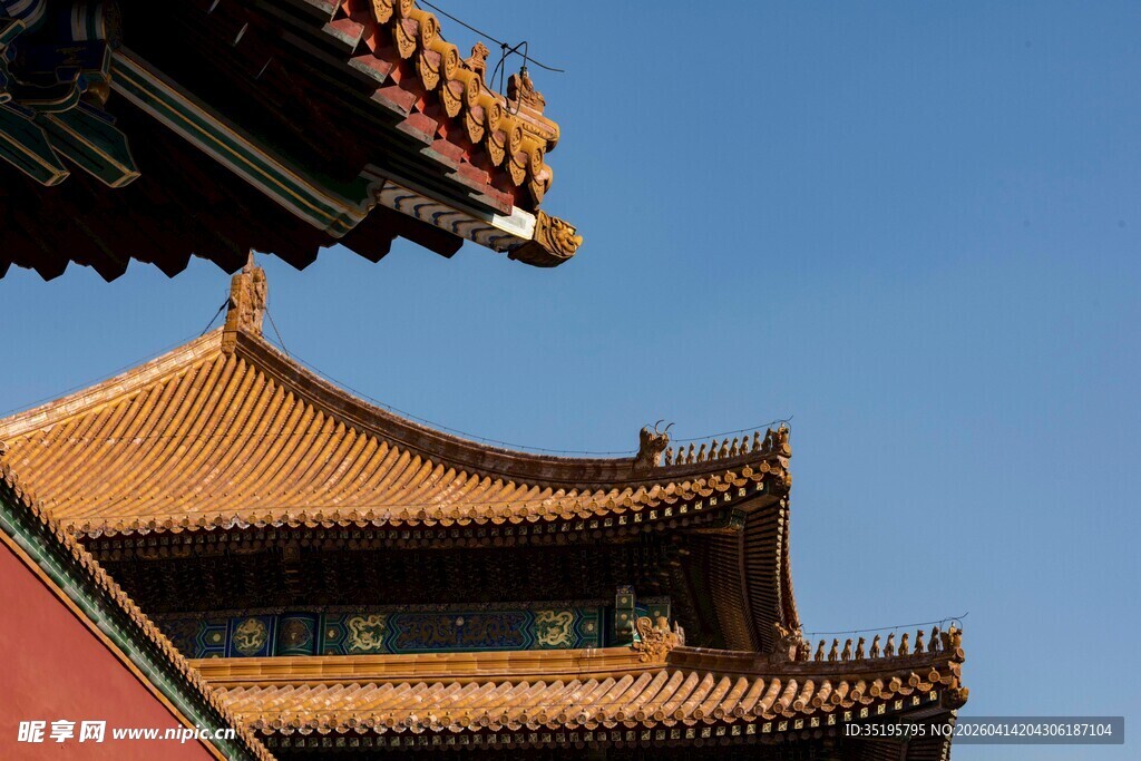 故宫古建筑屋顶风貌