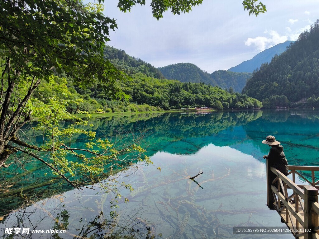 梦幻九寨之绝美湖景