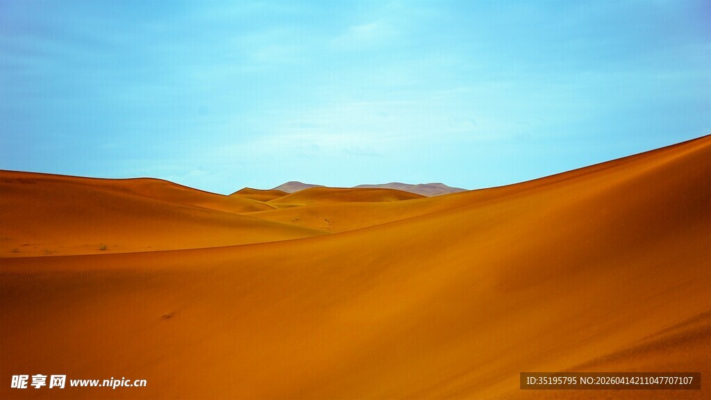 壮丽沙漠风光