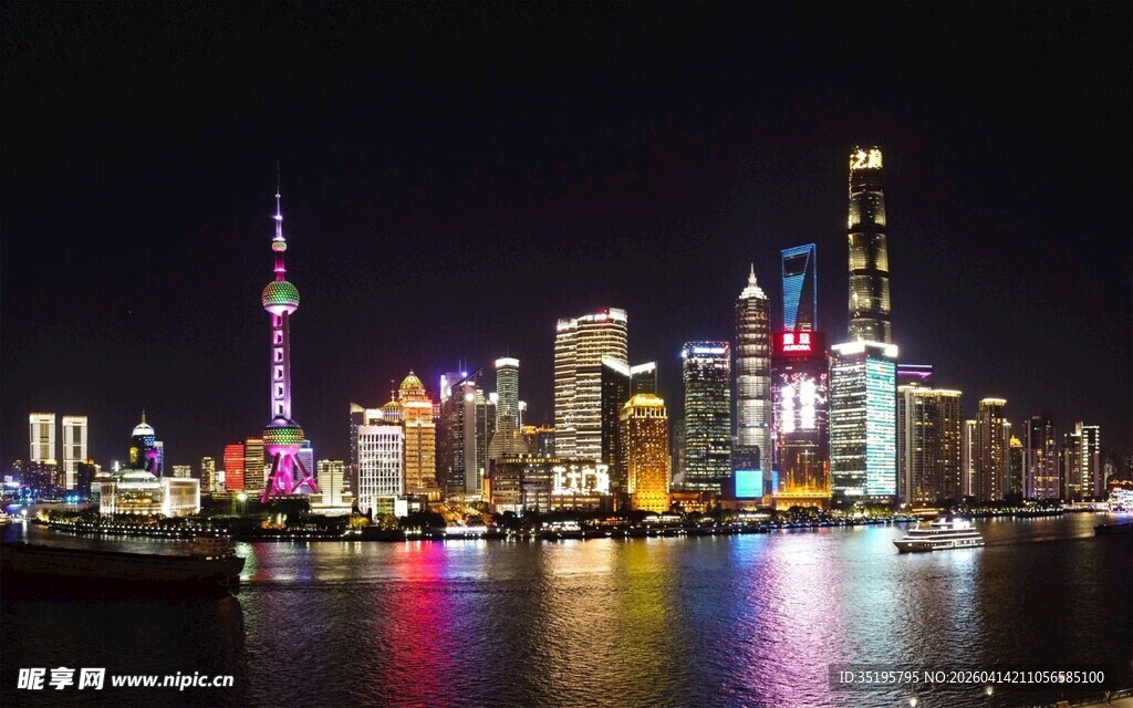 上海外滩璀璨夜景