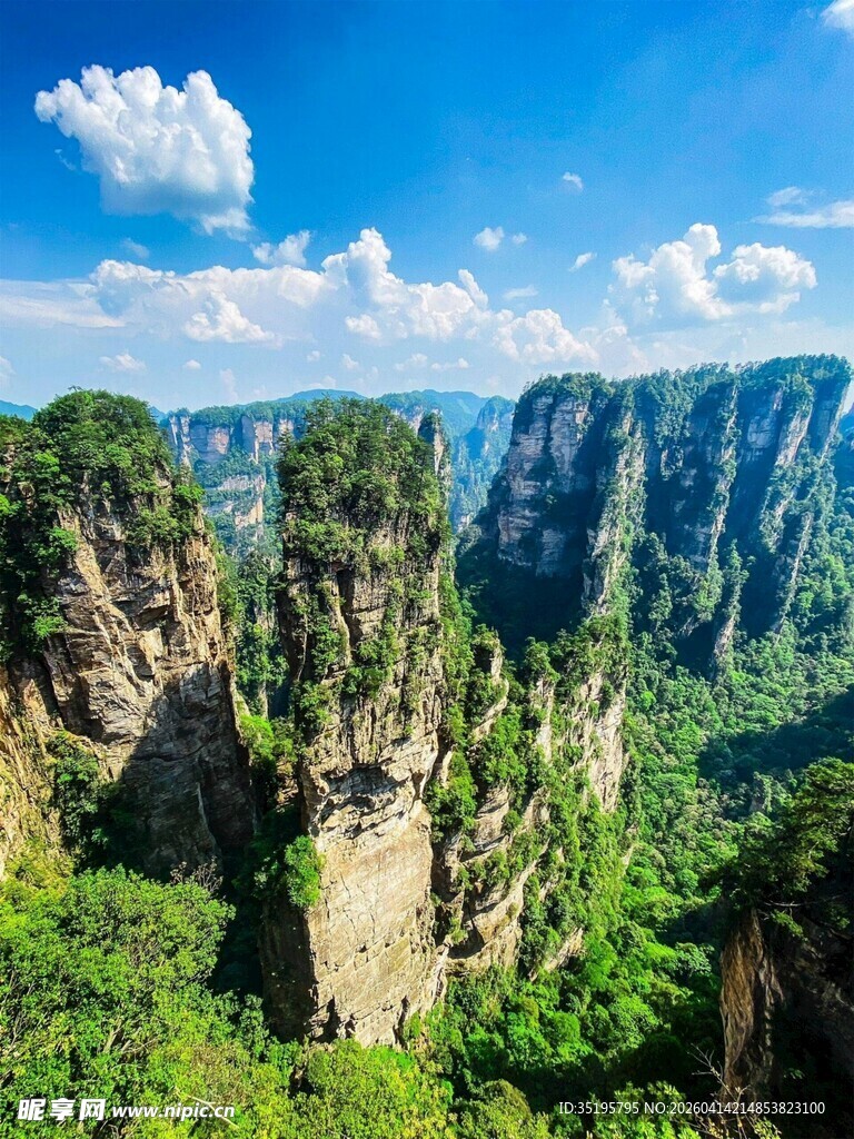 张家界奇峰美景