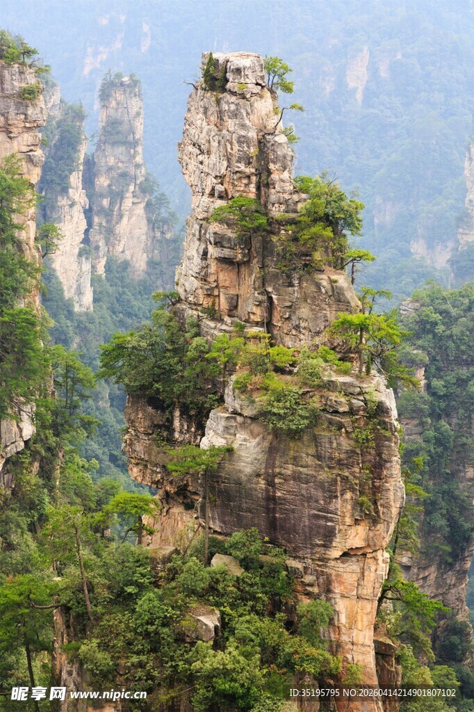 张家界奇峰异石景观