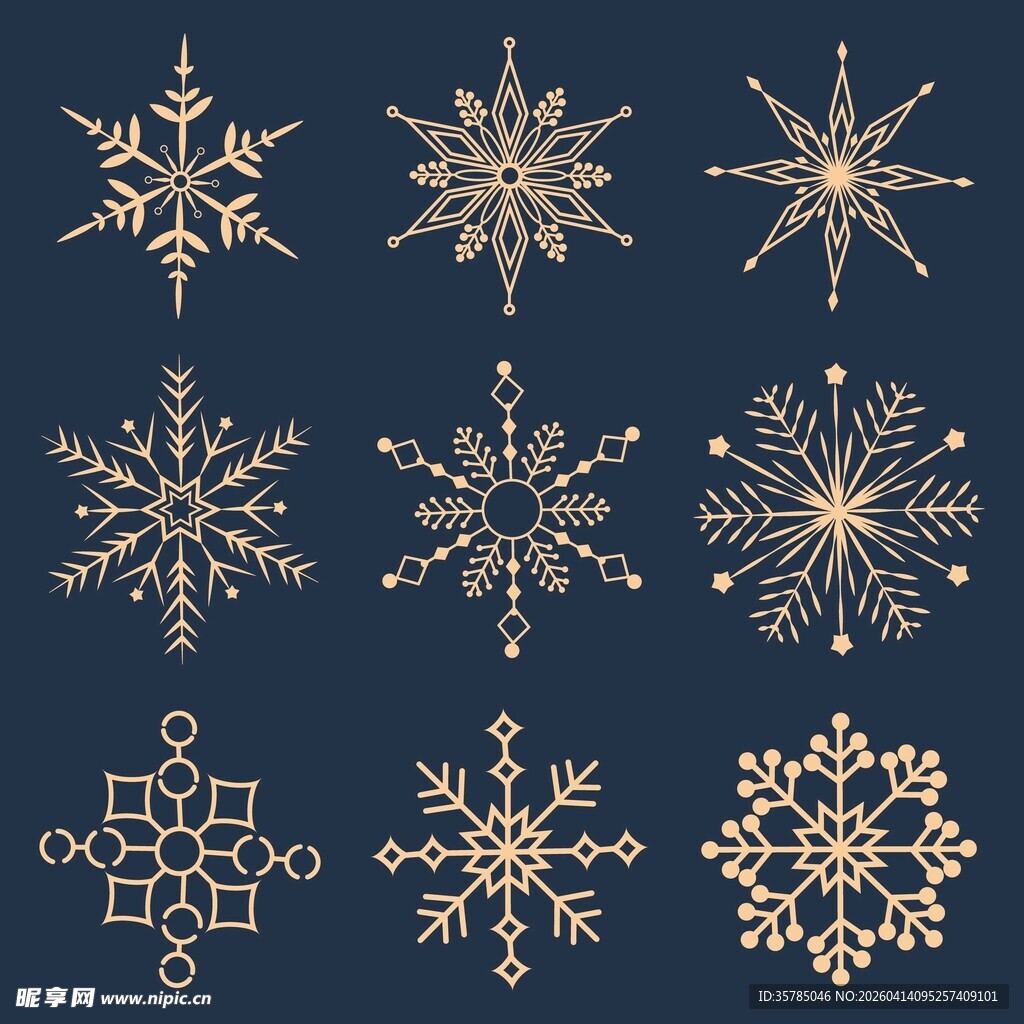 雪花图案集