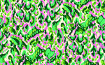 绿色花卉图案背景纹理