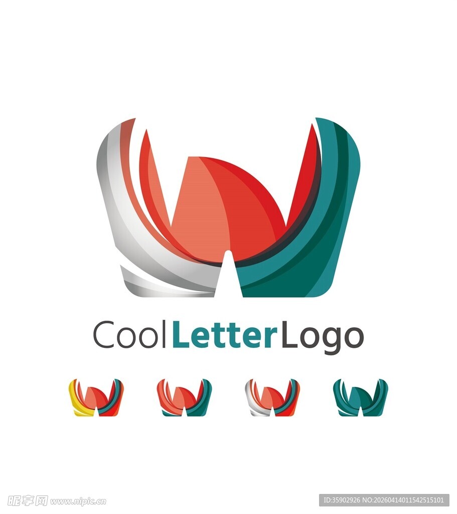 酷炫字母标志设计