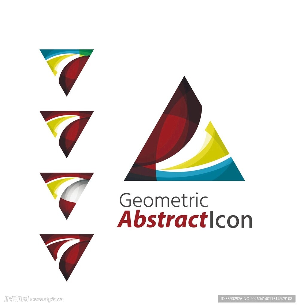 几何抽象图标设计