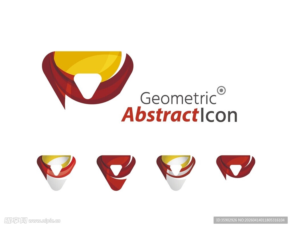几何抽象图标设计